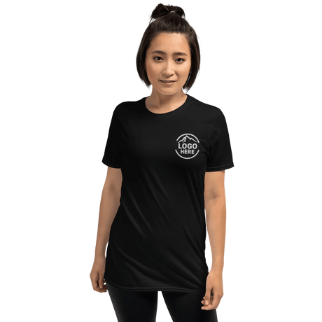 Custom Women's Gildan Embroidered Ringspun Cotton T-Shirt - Arklavo