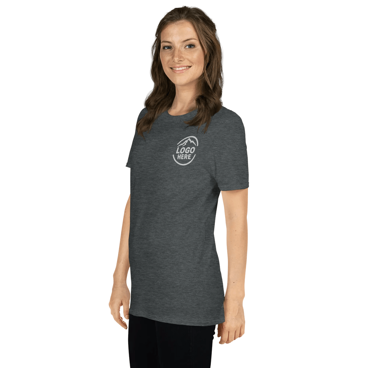 Custom Women's Gildan Embroidered Ringspun Cotton T-Shirt - Arklavo