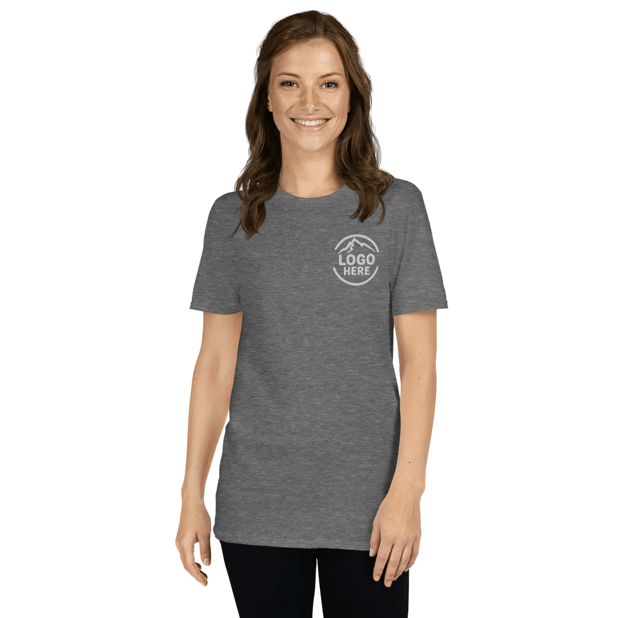 Custom Women's Gildan Embroidered Ringspun Cotton T-Shirt - Arklavo