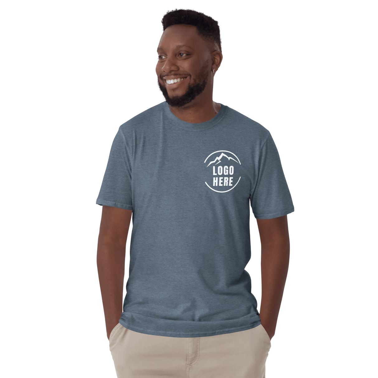 Custom Men's Gildan Printed Lightweight Cotton T-Shirt - Arklavo