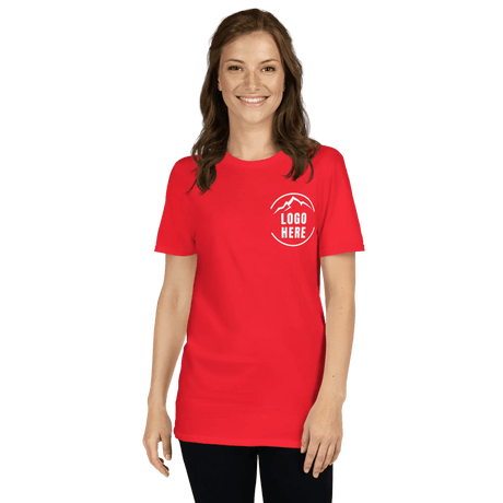 Custom Women's Gildan Printed Cotton T-Shirt - Arklavo