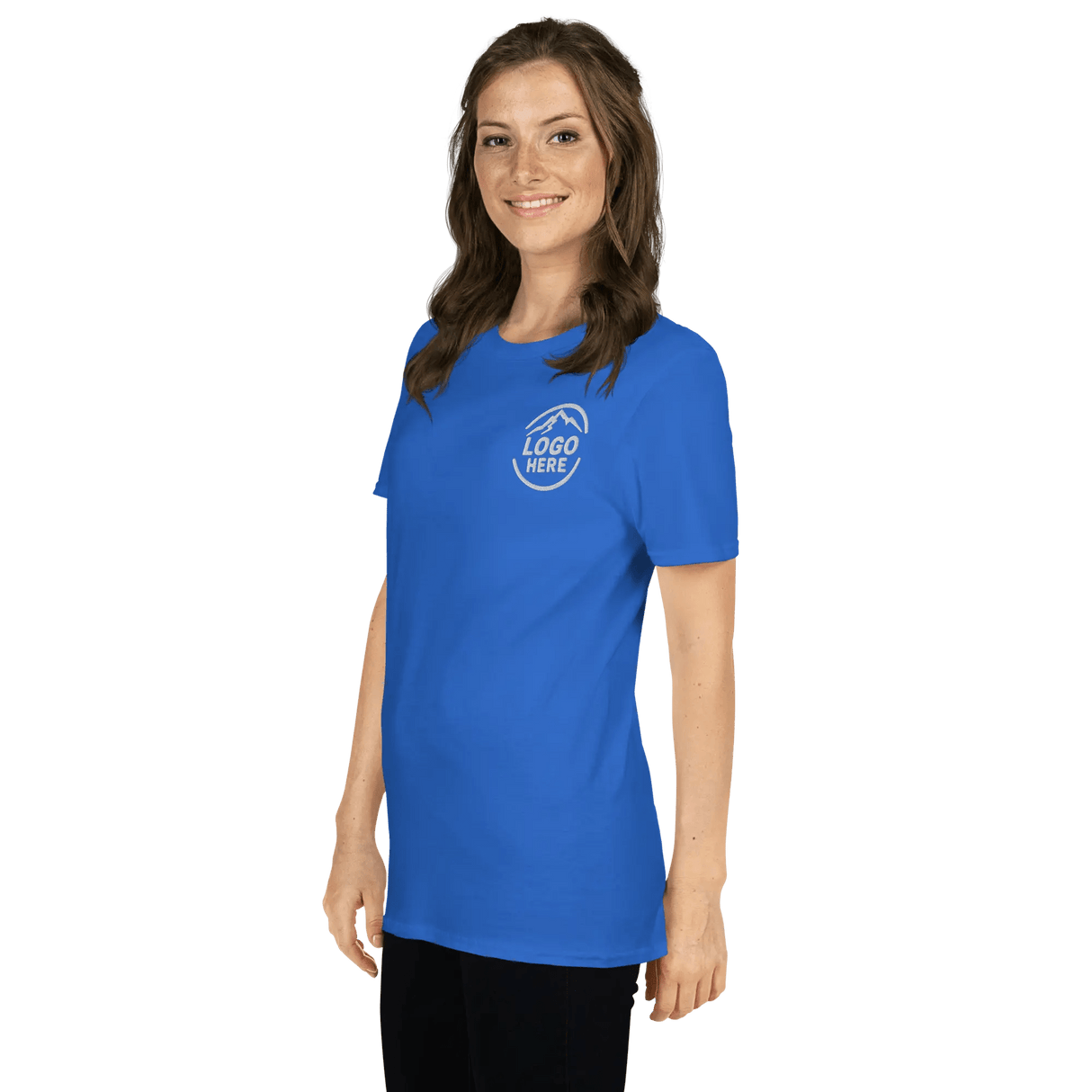 Custom Women's Gildan Embroidered Ringspun Cotton T-Shirt - Arklavo