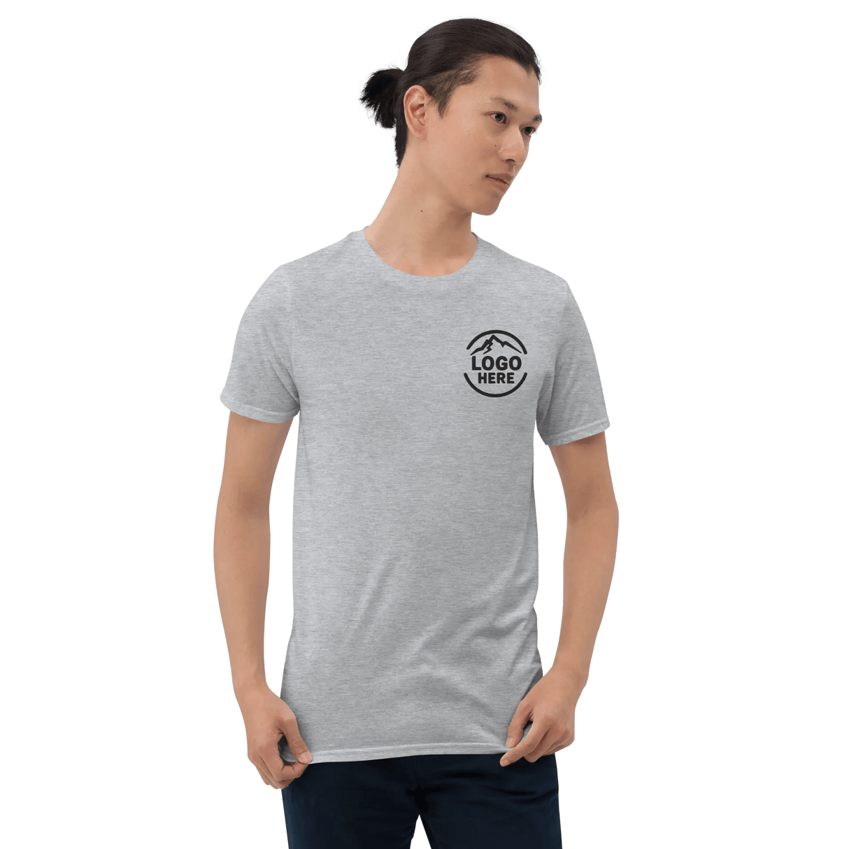 Custom Men's Gildan Printed Lightweight Cotton T-Shirt - Arklavo