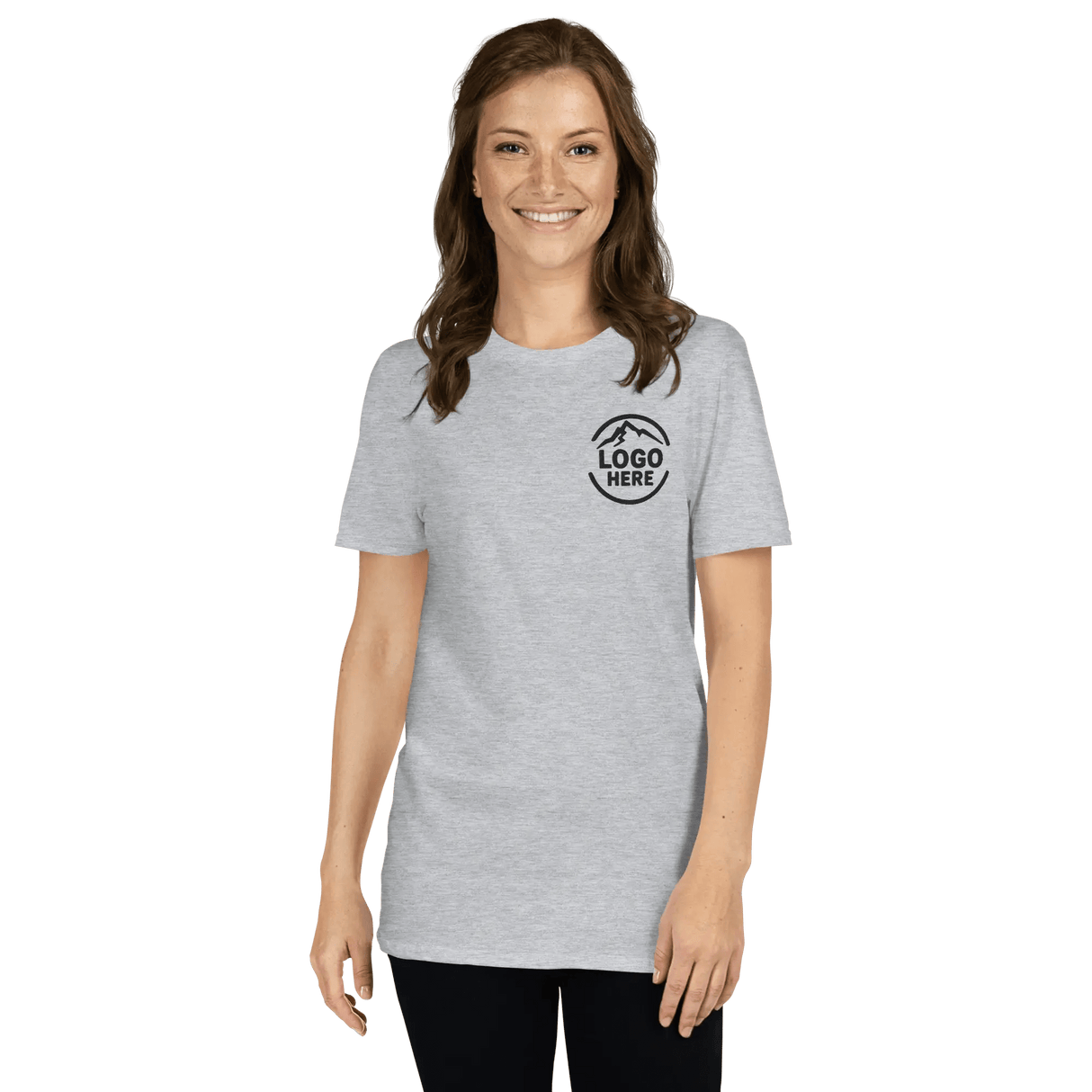 Custom Women's Gildan Embroidered Ringspun Cotton T-Shirt - Arklavo