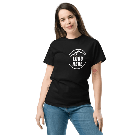Custom Women's Gildan Printed Crewneck T-Shirt - Arklavo