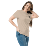 Custom Women's Gildan Embroidered Crewneck T-Shirt - Arklavo