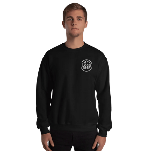 Custom Men's Gildan Embroidered Crewneck Sweatshirt - Arklavo