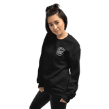Custom Women's Gildan Embroidered Crewneck Sweatshirt - Arklavo