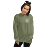 Custom Women's Gildan Embroidered Crewneck Sweatshirt - Arklavo