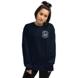 Custom Women's Gildan Embroidered Crewneck Sweatshirt - Arklavo