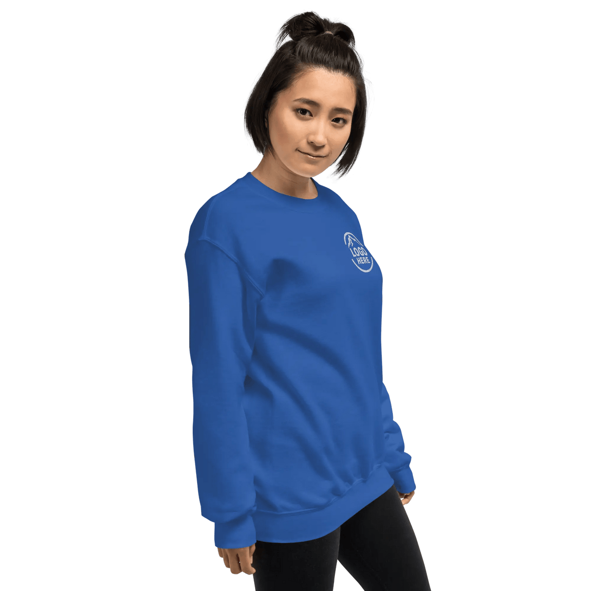 Custom Women's Gildan Embroidered Crewneck Sweatshirt - Arklavo