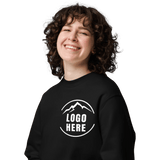 Custom Women's Stanley/Stella Printed Organic Cotton Crewneck Sweatshirt - Arklavo