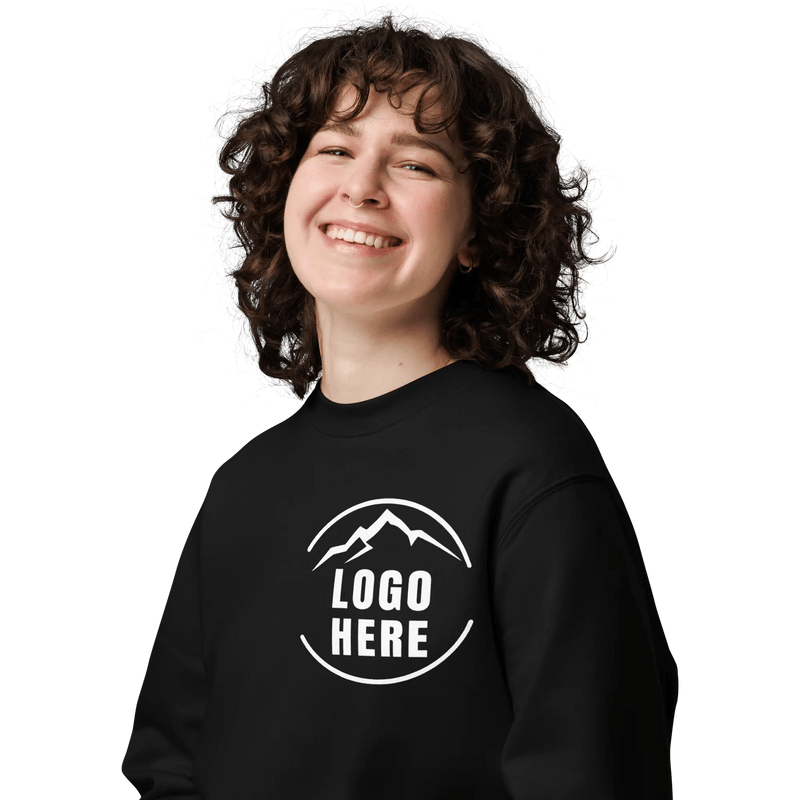 Custom Women's Stanley/Stella Printed Organic Cotton Crewneck Sweatshirt - Arklavo