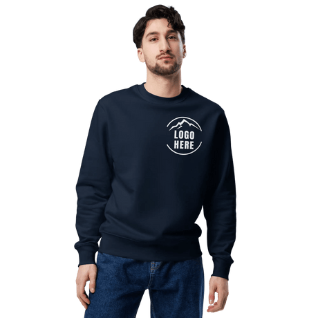 Custom Men's Stanley/Stella Printed Organic Cotton Crewneck Sweatshirt - Arklavo