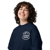 Custom Women's Stanley/Stella Embroidered Crewneck Sweatshirt - Arklavo