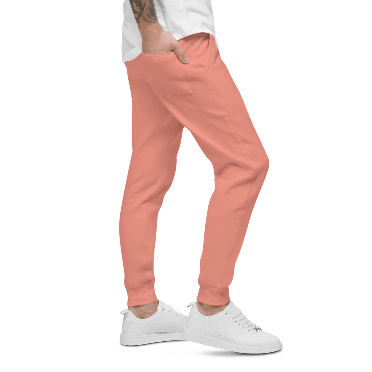 Custom Men's Cotton Heritage Printed Joggers - Arklavo