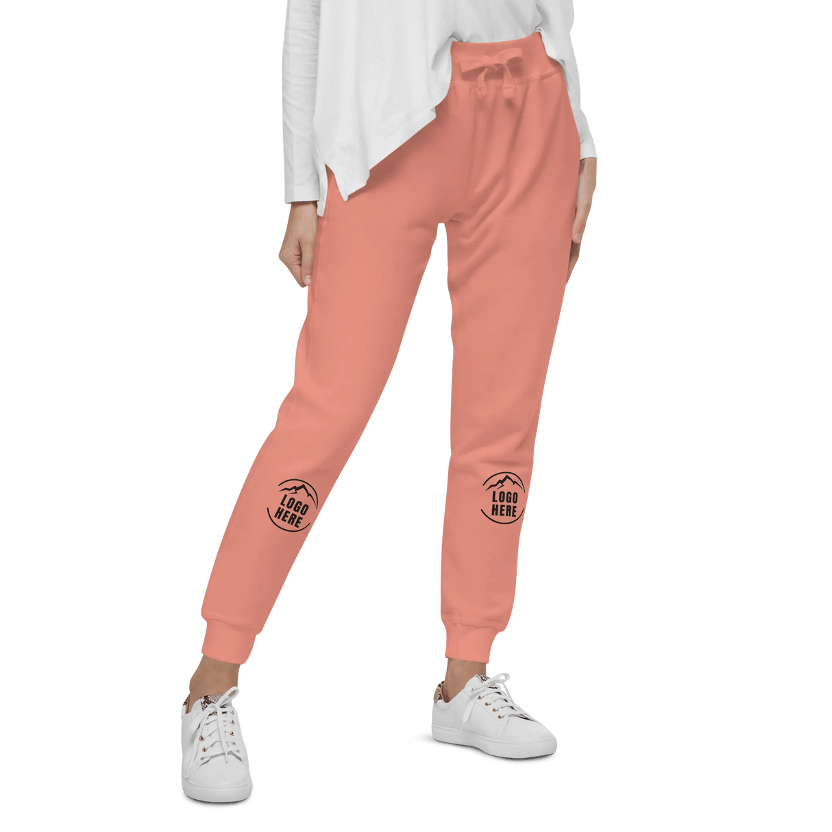 Custom Women's Cotton Heritage Printed Joggers - Arklavo