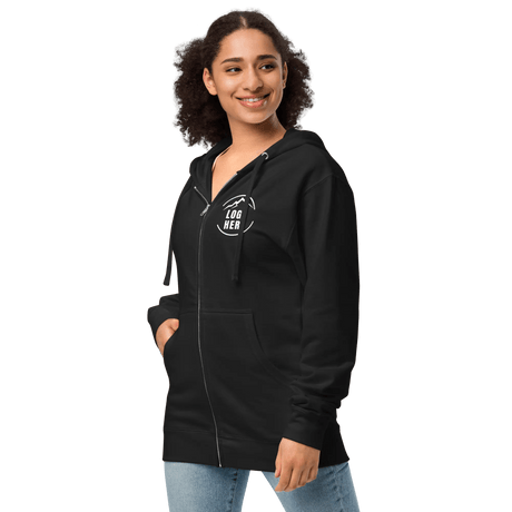 Custom Women's Independent Trading Co. Embroidered Fleece Pullover Hoodie - Arklavo