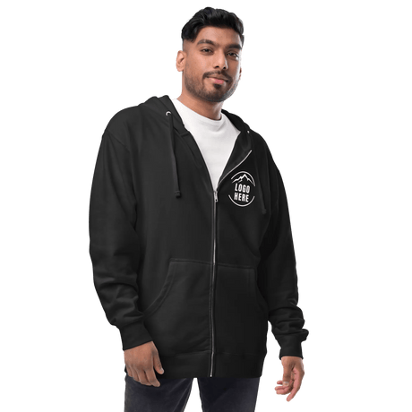 Custom Men's Independent Trading Co. Printed Fleece Pullover Hoodie - Arklavo