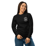 Custom Women's Comfort Colors Embroidered Garment - Dyed Long Sleeve T-Shirt - Arklavo