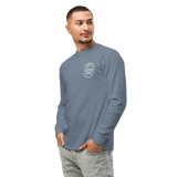 Custom Men's Comfort Colors Embroidered Garment - Dyed Long Sleeve T-Shirt - Arklavo