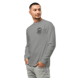 Custom Men's Comfort Colors Embroidered Garment - Dyed Long Sleeve T-Shirt - Arklavo