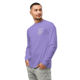 Custom Men's Comfort Colors Embroidered Garment - Dyed Long Sleeve T-Shirt - Arklavo
