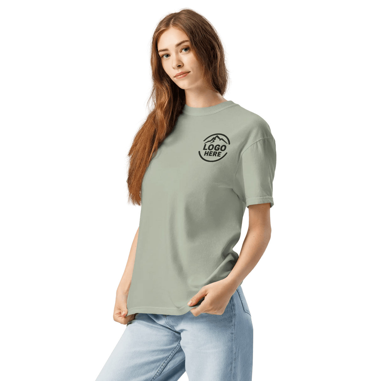 Custom Women's Comfort Colors Embroidered T-Shirt - Arklavo