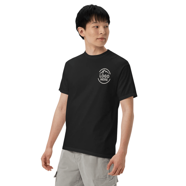 Custom Men's Comfort Colors Embroidered T-Shirt - Arklavo