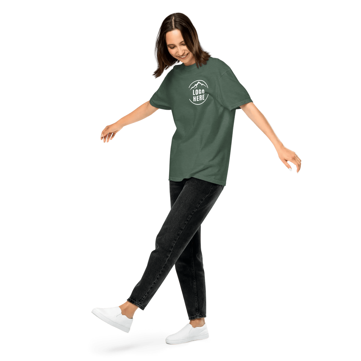 Custom Women's Comfort Colors Printed T-Shirt - Arklavo