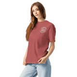 Custom Women's Comfort Colors Embroidered T-Shirt - Arklavo