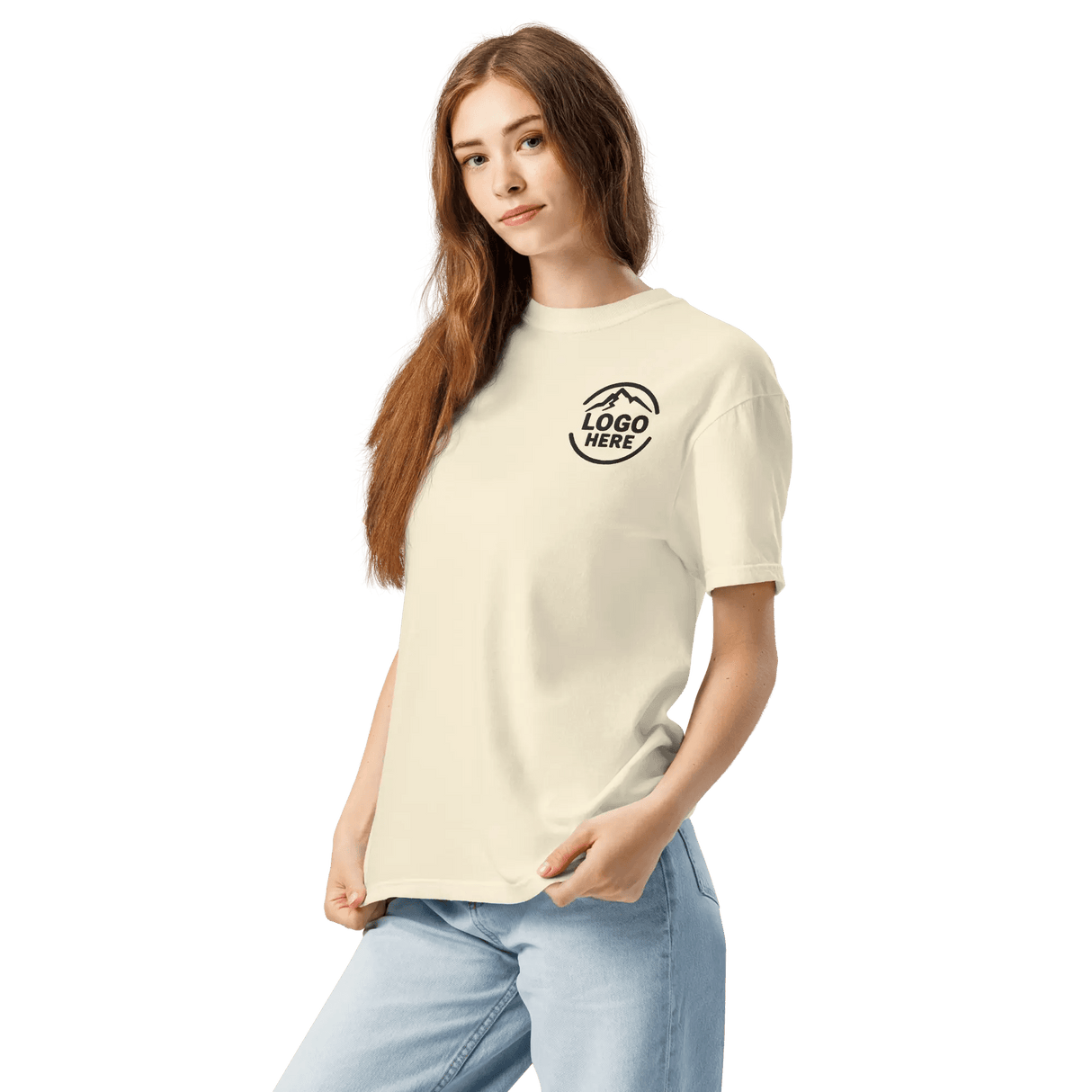 Custom Women's Comfort Colors Embroidered T-Shirt - Arklavo