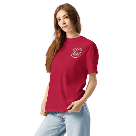 Custom Women's Comfort Colors Embroidered T-Shirt - Arklavo