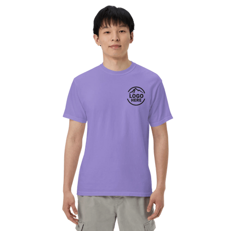Custom Men's Comfort Colors Embroidered T-Shirt - Arklavo
