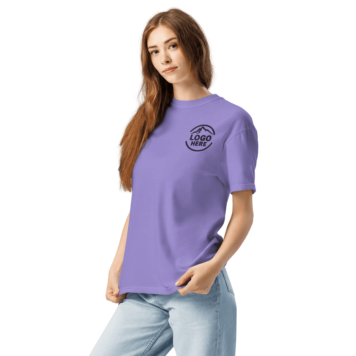 Custom Women's Comfort Colors Embroidered T-Shirt - Arklavo