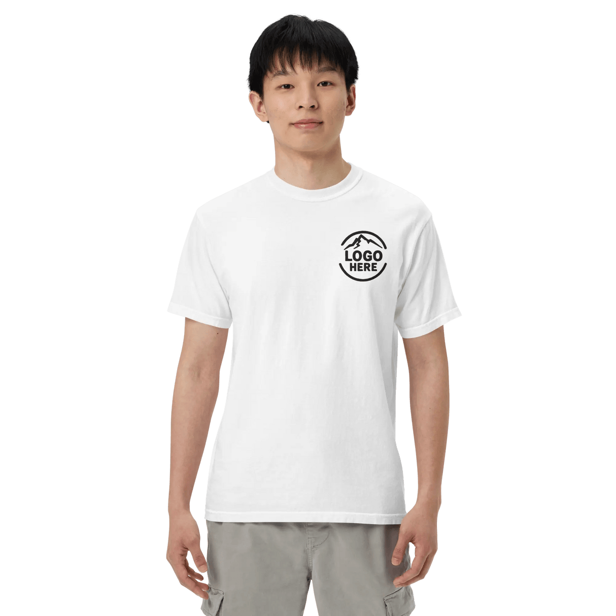 Custom Men's Comfort Colors Embroidered T-Shirt - Arklavo