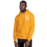 Custom Men's Gildan Printed Pullover Hoodie - Arklavo