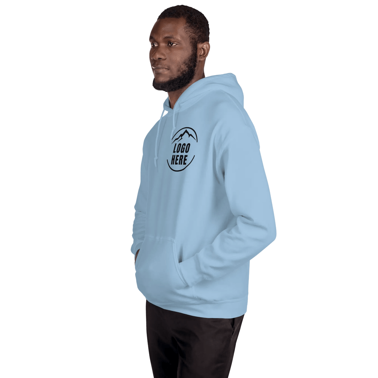 Custom Men's Gildan Printed Pullover Hoodie - Arklavo