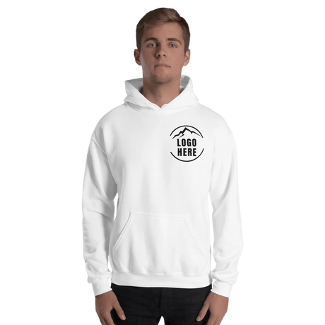 Custom Men's Gildan Printed Pullover Hoodie - Arklavo