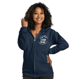 Custom Women's Gildan Printed Heavyweight Zip Hoodie - Arklavo