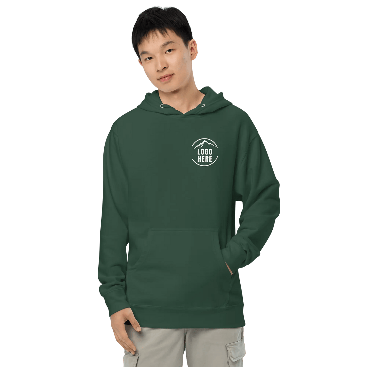 Custom Men's Jerzees Printed Heavyweight Pullover Hoodie - Arklavo
