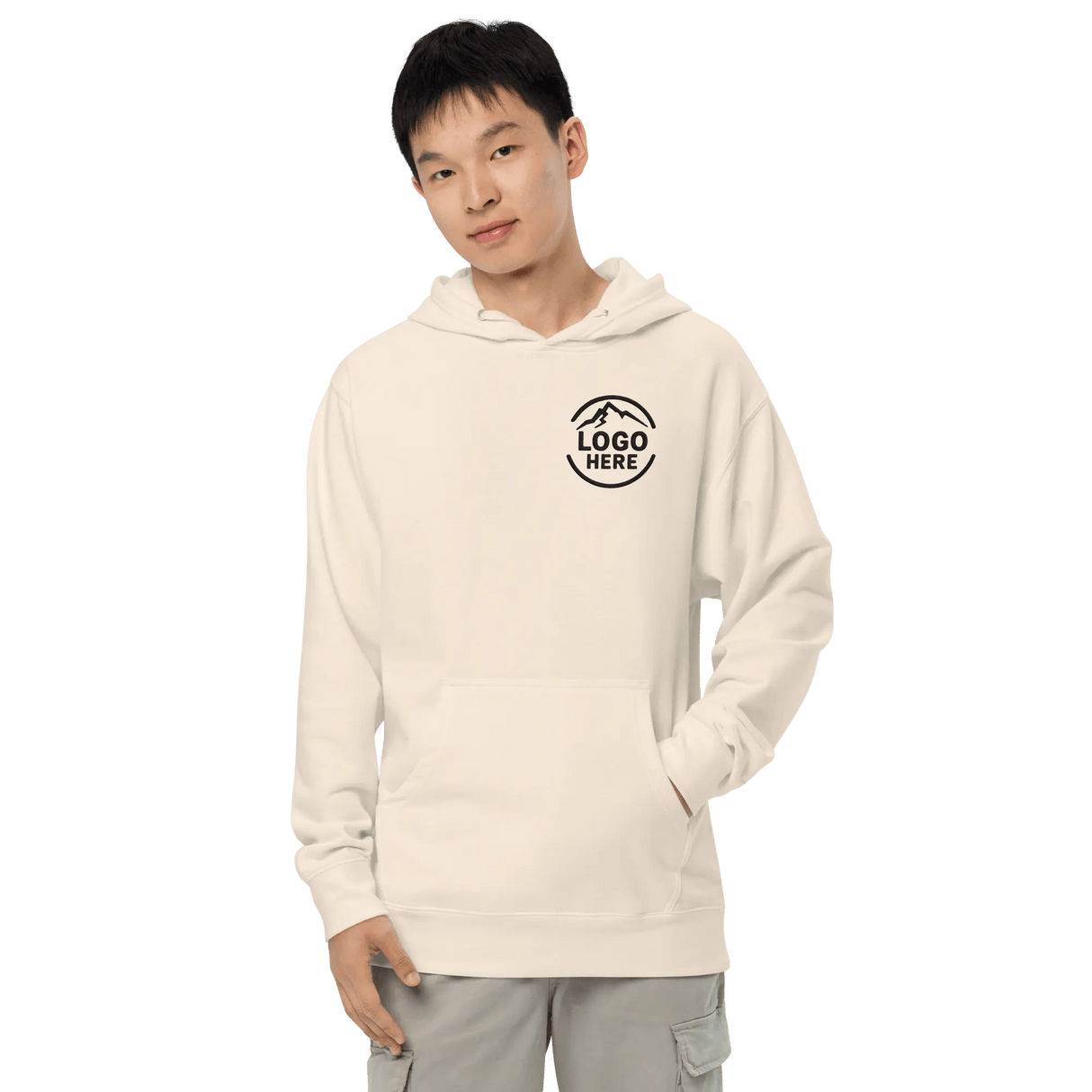 Custom Men's Jerzees Printed Heavyweight Pullover Hoodie - Arklavo