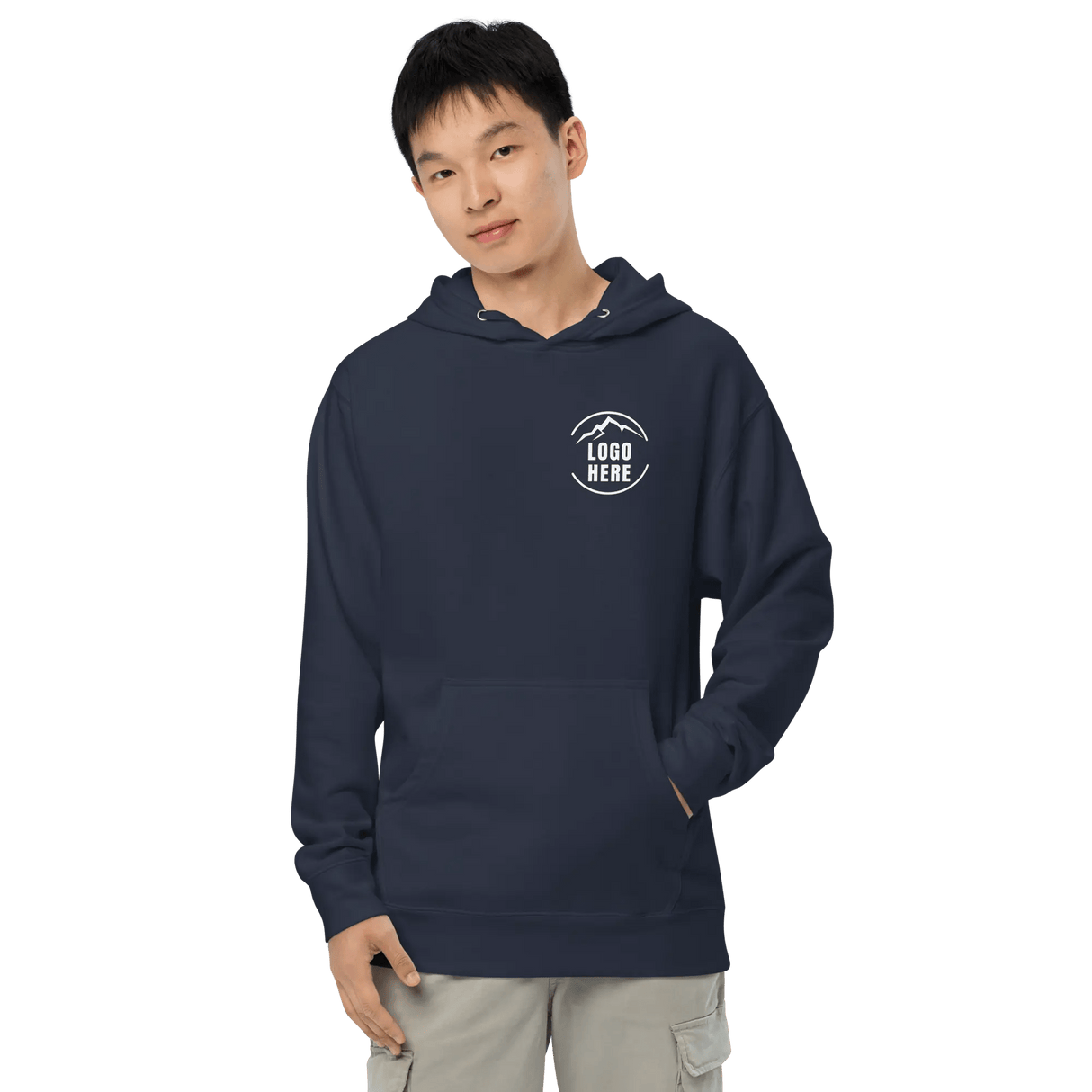 Custom Men's Jerzees Printed Heavyweight Pullover Hoodie - Arklavo