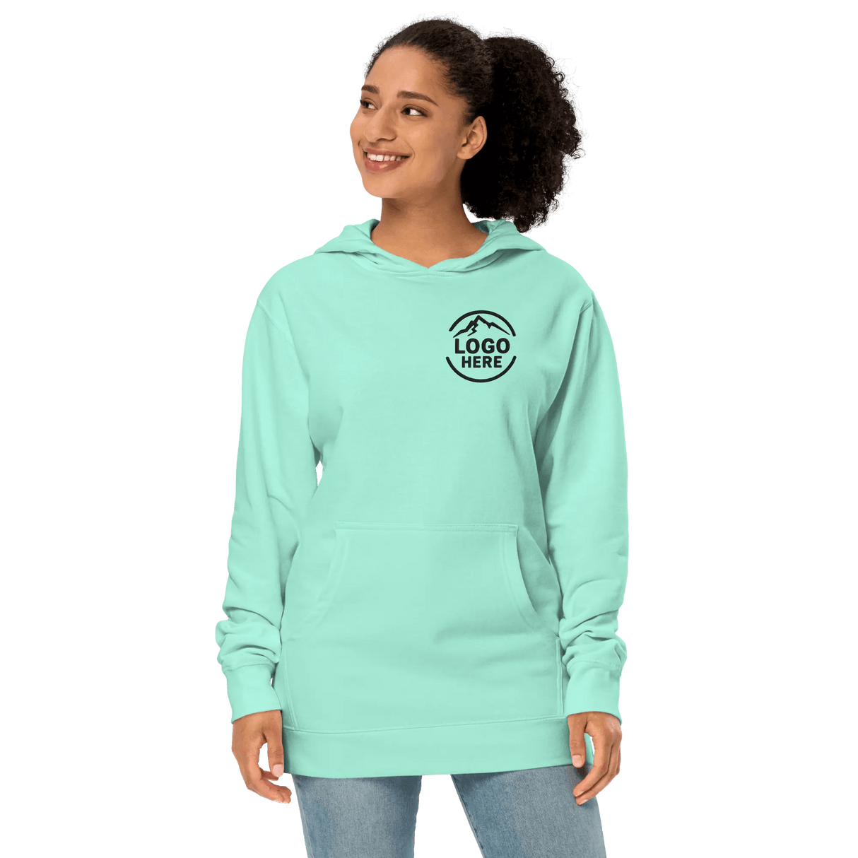 Custom Women's Jerzees Printed Heavyweight Pullover Hoodie - Arklavo