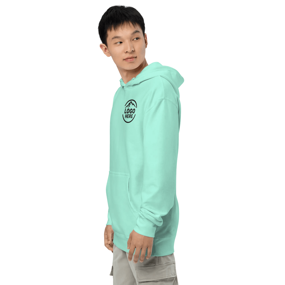 Custom Men's Jerzees Printed Heavyweight Pullover Hoodie - Arklavo