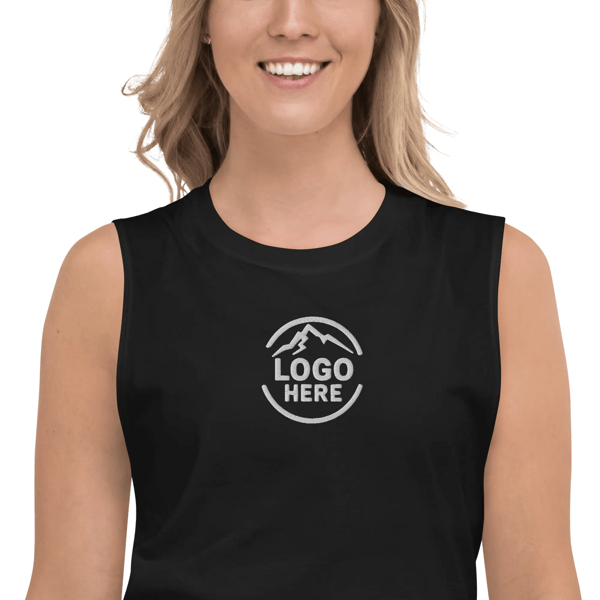 Custom Women's Bella + Canvas Embroidered Tank Top - Arklavo