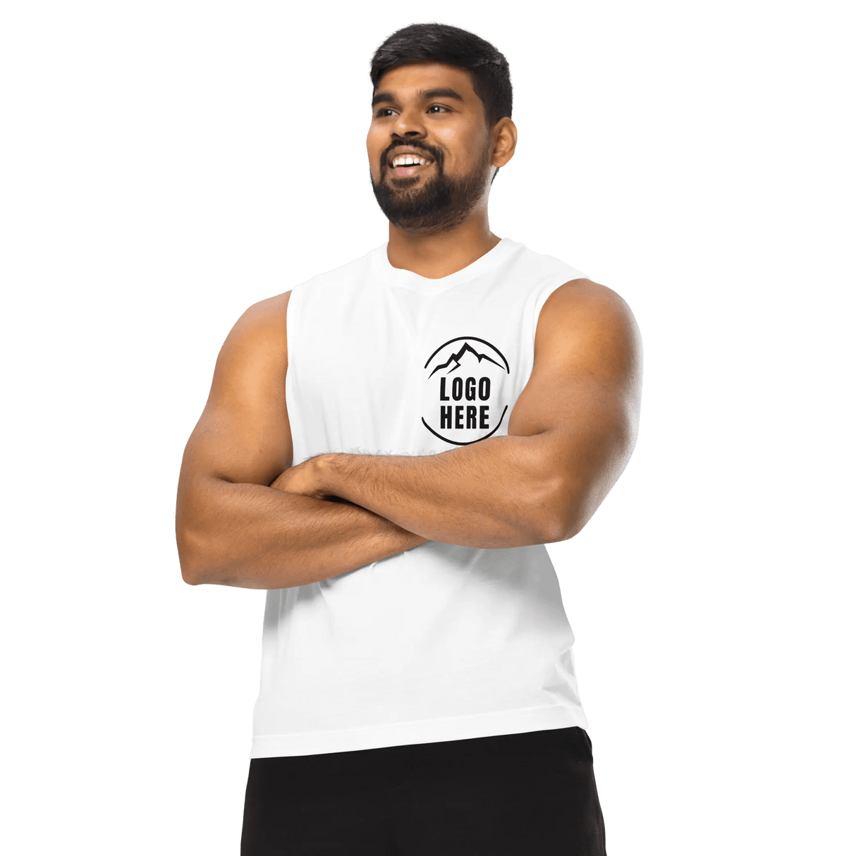 Custom Men's Bella + Canvas Printed Muscle Tank Top - Arklavo