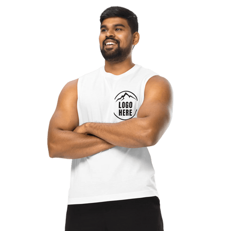 Custom Men's Bella + Canvas Printed Muscle Tank Top - Arklavo