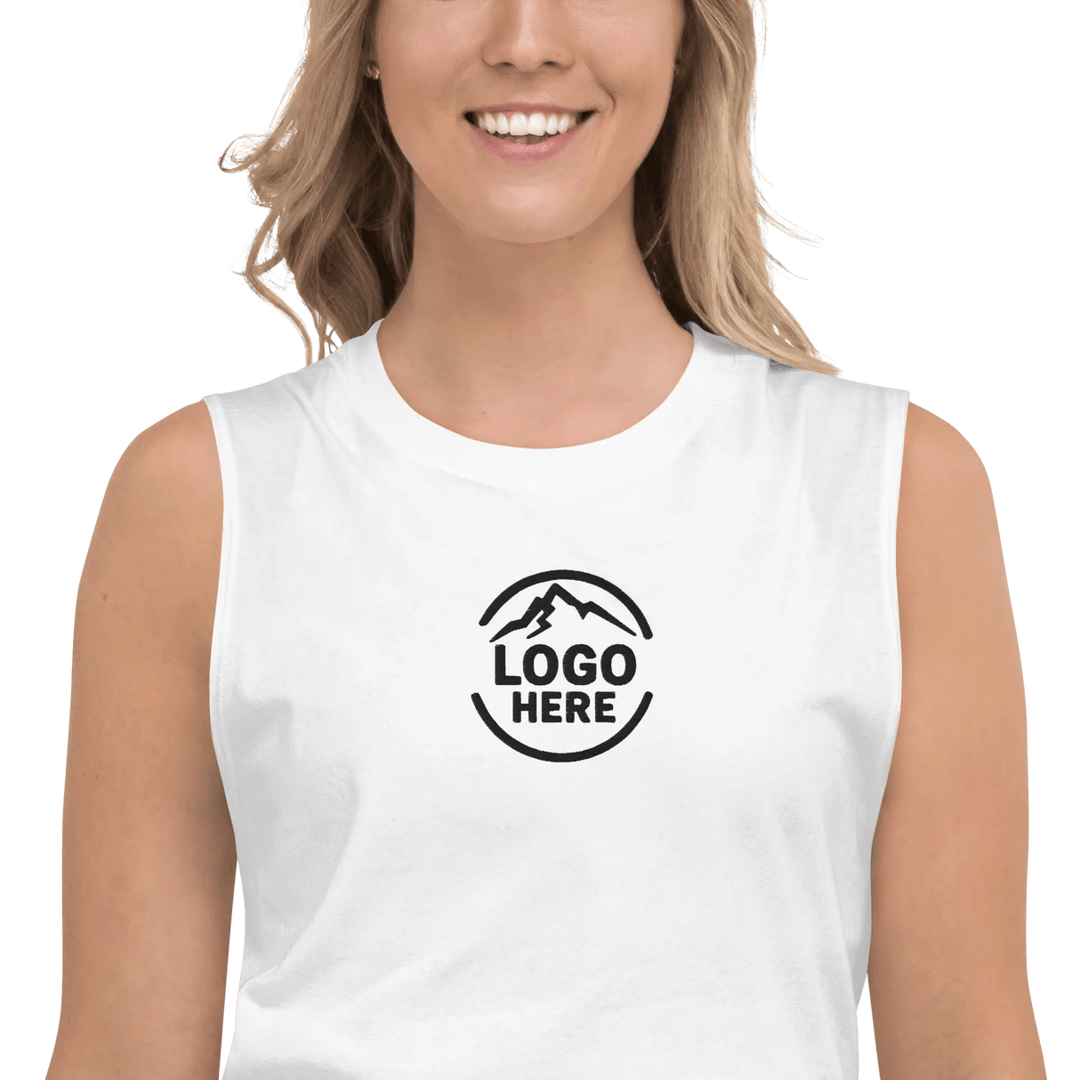 Custom Women's Bella + Canvas Embroidered Tank Top - Arklavo