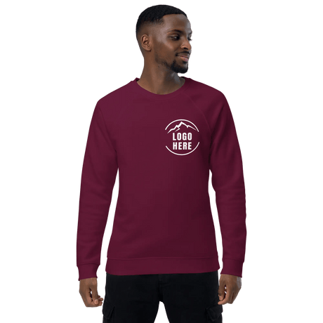 Men's SOL'S Printed Organic Cotton Raglan Baseball Shirt - Arklavo